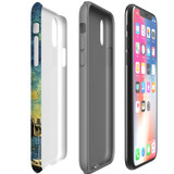 For iPhone XS Max Tough Protective Case, Painting Of The Harbour Bridge | iCoverLover Australia