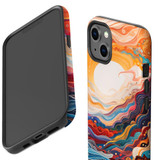 For iPhone 13 Tough Protective Case, Sunny Waves | iCoverLover Australia