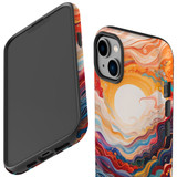 For iPhone 14 Tough Protective Case, Sunny Waves | iCoverLover Australia