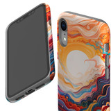 For iPhone XR Tough Protective Case, Sunny Waves | iCoverLover Australia