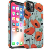 For iPhone 11 Pro Max Tough Protective Case, Poppy Field | iCoverLover Australia