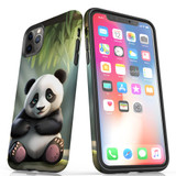 For iPhone 11 Pro Tough Protective Case, Happy Panda | iCoverLover Australia