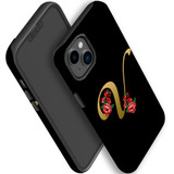 For iPhone 14 Case Tough Protective Cover, Embellished Letter V | iCoverLover Australia