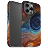For iPhone 13 Pro Max Tough Protective Case, Eye Of The Galaxy | iCoverLover Australia