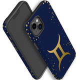 For iPhone 14 Plus Case Tough Protective Cover, Gemini Sign | iCoverLover Australia