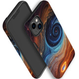 For iPhone 14 Plus Tough Protective Case, Eye Of The Galaxy | iCoverLover Australia