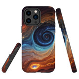 For iPhone 14 Pro Tough Protective Case, Eye Of The Galaxy | iCoverLover Australia