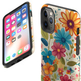 For iPhone 11 Pro Tough Protective Case, Floral Symphony | iCoverLover Australia