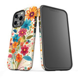 For iPhone 13 Pro Tough Protective Case, Floral Symphony | iCoverLover Australia