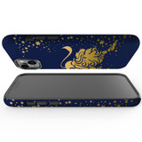 For iPhone 14 Case Tough Protective Cover, Leo Drawing | iCoverLover Australia
