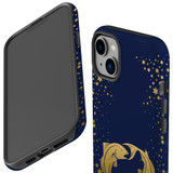 For iPhone 14 Case Tough Protective Cover, Pisces Drawing | iCoverLover Australia