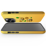 For iPhone 14 Pro Max Case Tough Protective Cover, Honey Bees | iCoverLover Australia