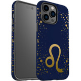 For iPhone 14 Pro Max Case Tough Protective Cover, Leo Sign | iCoverLover Australia