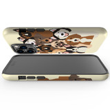 For iPhone 14 Pro Max Case Tough Protective Cover, Seamless Dogs | iCoverLover Australia