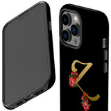 For iPhone 14 Pro Max Case Tough Protective Cover, Embellished Letter Z | iCoverLover Australia