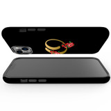 For iPhone 14 Plus Case Tough Protective Cover, Embellished Letter O | iCoverLover Australia