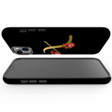 For iPhone 14 Plus Case Tough Protective Cover, Embellished Letter X | iCoverLover Australia