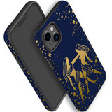 For iPhone 14 Plus Case Tough Protective Cover, Gemini Drawing | iCoverLover Australia