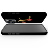 For iPhone 14 Pro Max Case Tough Protective Cover, Embellished Letter X | iCoverLover Australia