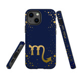 For iPhone 13 mini Case, Protective Back Cover, Scorpio Sign | iCoverLover Australia