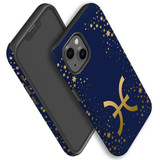 For iPhone 13 Case, Protective Back Cover, Pisces Sign | iCoverLover Australia