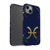 For iPhone 13 Case, Protective Back Cover, Pisces Sign | iCoverLover Australia