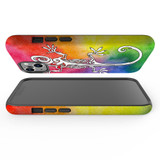 For iPhone 13 Case, Protective Back Cover, Rainbow Lizard | iCoverLover Australia