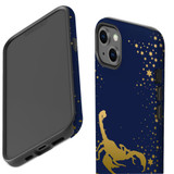 For iPhone 13 Case, Protective Back Cover, Scorpio Drawing | iCoverLover Australia