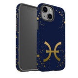 For iPhone 13 mini Case, Protective Back Cover, Pisces Sign | iCoverLover Australia
