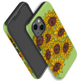 For iPhone 13 Case, Protective Back Cover, Sunflowers | iCoverLover Australia