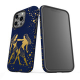 For iPhone 13 Pro Case, Protective Back Cover, Gemini Drawing | iCoverLover Australia