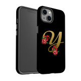 For iPhone 13 Case, Protective Back Cover, Embellished Letter Y | iCoverLover Australia