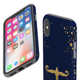 For iPhone XS/X Case, Protective Back Cover, Libra Drawing | iCoverLover Australia