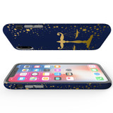 For iPhone XS/X Case, Protective Back Cover, Libra Drawing | iCoverLover Australia