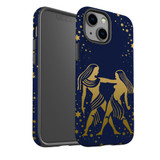 For iPhone 13 mini Case, Protective Back Cover, Gemini Drawing | iCoverLover Australia