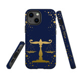 For iPhone 13 mini Case, Protective Back Cover, Libra Drawing | iCoverLover Australia