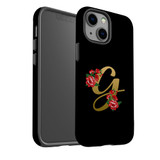 For iPhone 13 mini Case, Protective Back Cover, Embellished Letter G | iCoverLover Australia