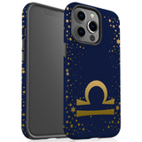 For iPhone 13 Pro Max Case, Protective Back Cover, Libra Sign | iCoverLover Australia
