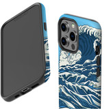 For iPhone 13 Pro Case, Protective Back Cover, Japanese Wave | iCoverLover Australia