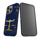 For iPhone 13 Pro Case, Protective Back Cover, Libra Drawing | iCoverLover Australia
