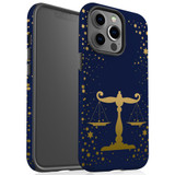 For iPhone 13 Pro Case, Protective Back Cover, Libra Drawing | iCoverLover Australia