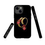 For iPhone 13 mini Case, Protective Back Cover, Embellished Letter O | iCoverLover Australia