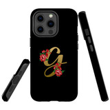 For iPhone 13 Pro Max Case, Protective Back Cover, Embellished Letter G | iCoverLover Australia