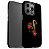 For iPhone 13 Pro Max Case, Protective Back Cover, Embellished Letter S | iCoverLover Australia
