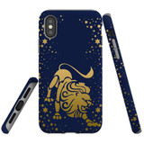 For iPhone XS Max Case, Protective Back Cover, Leo Drawing | iCoverLover Australia