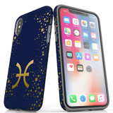 For iPhone XS Max Case, Protective Back Cover, Pisces Sign | iCoverLover Australia