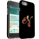 For Apple iPhone SE 5G (2022)/SE (2020)/8/7 Case, Protective Back Cover, Embellished Letter N | iCoverLover Australia