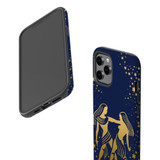 For iPhone 12/12 Pro Case, Protective Back Cover, Gemini Drawing | iCoverLover Australia