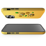 For iPhone 12/12 Pro Case, Protective Back Cover, Honey Bees | iCoverLover Australia