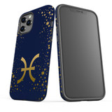 For iPhone 12/12 Pro Case, Protective Back Cover, Pisces Sign | iCoverLover Australia